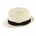 chapeau femme Trilby panama