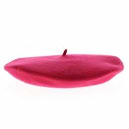 Beret framboise