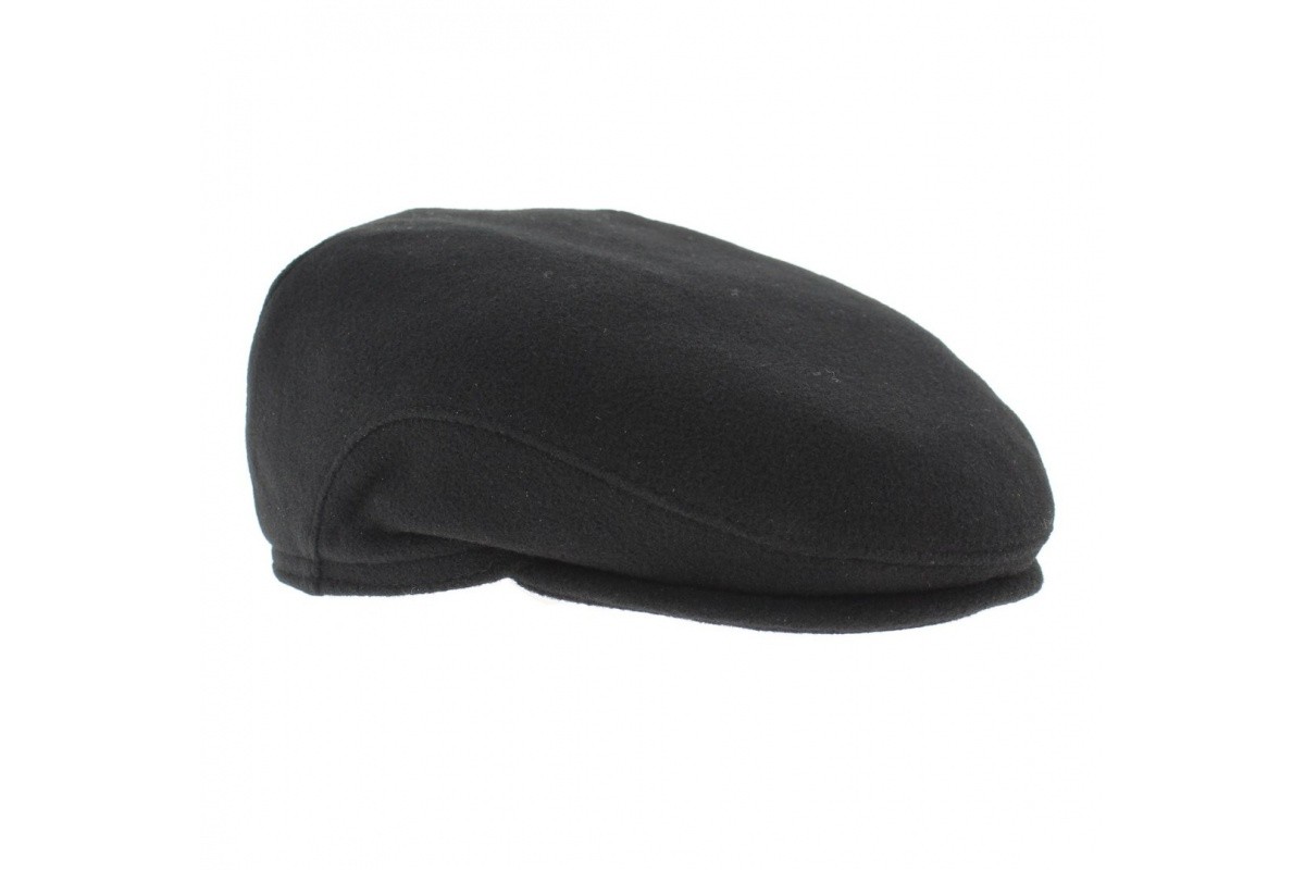 Acheter Casquette cache oreille noire, casquette homme hiver livré 48h