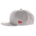 Casquette grise NY zag stitch neygan