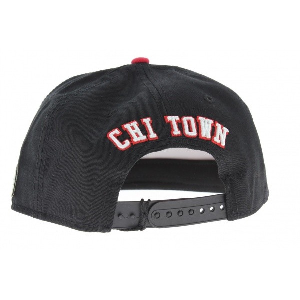 Snap cap Cayler & SONS Windy City noir - rouge - blanc