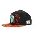 Snap cap Cayler & SONS Windy City noir - rouge - blanc