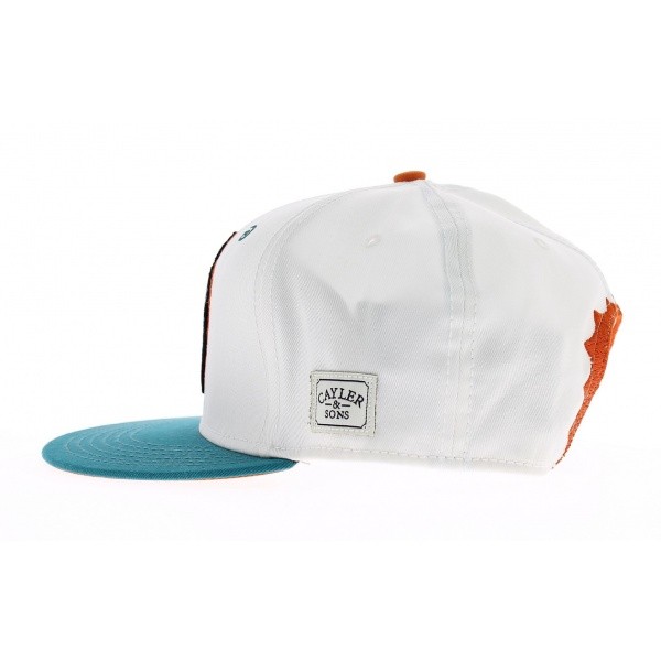 Snap cap Cayler & SONS Windy City noir - rouge - blanc