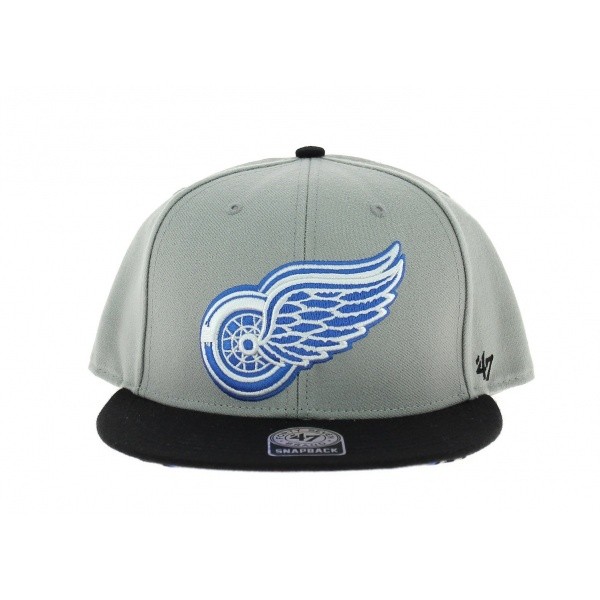 Manta Detroit  Red Wings Gris et Bleu