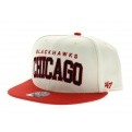 Blockshed Chicago Blackhawks beige rouge 