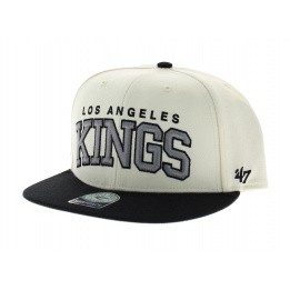 Blockshed LA Kings vintage beige noir