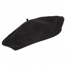 Paris Basque Beret Black-Laulhère