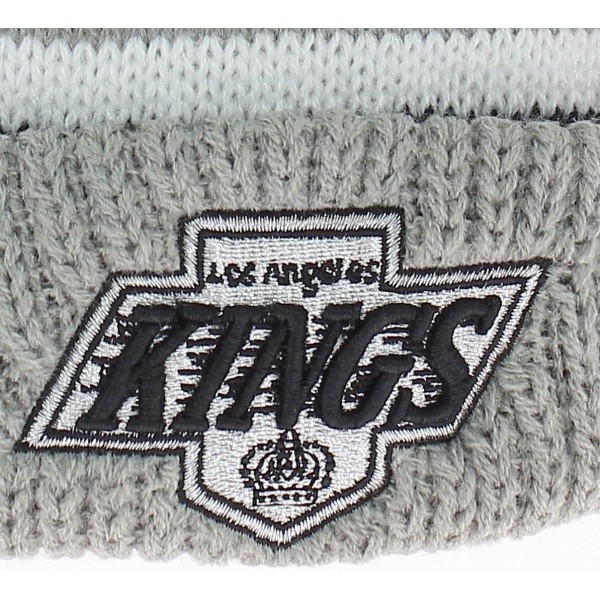 Long hat with vintage Los Angeles kings pompom