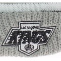 Long hat with vintage Los Angeles kings pompom