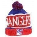 New York Rangers Long Pompom Cap