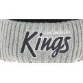 Long black cap with pompom Los Angeles kings Vintage