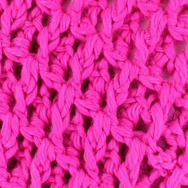 Bonnet The Waffle Neon Pink Coal