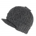 Bonnet The Yukon Brim Coal noir