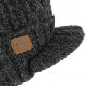 Bonnet The Yukon Brim Coal noir