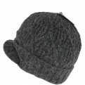 Bonnet The Yukon Brim Coal noir