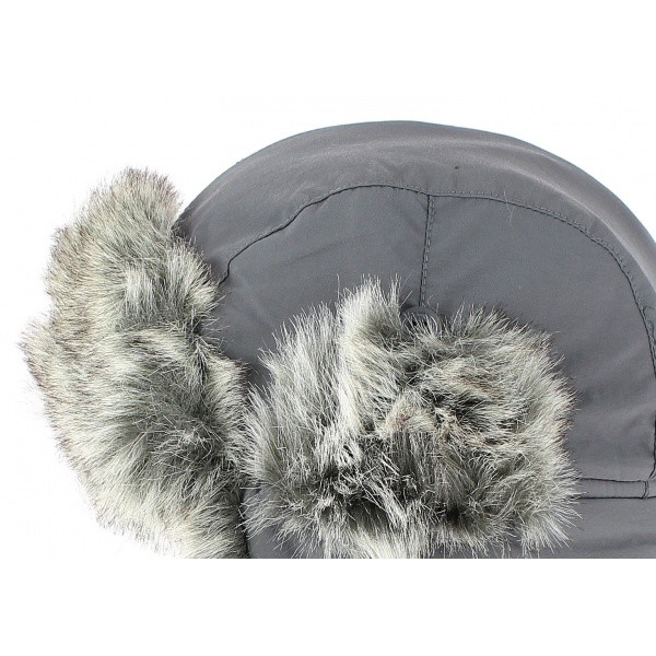 Faux fur chapka Anthracite