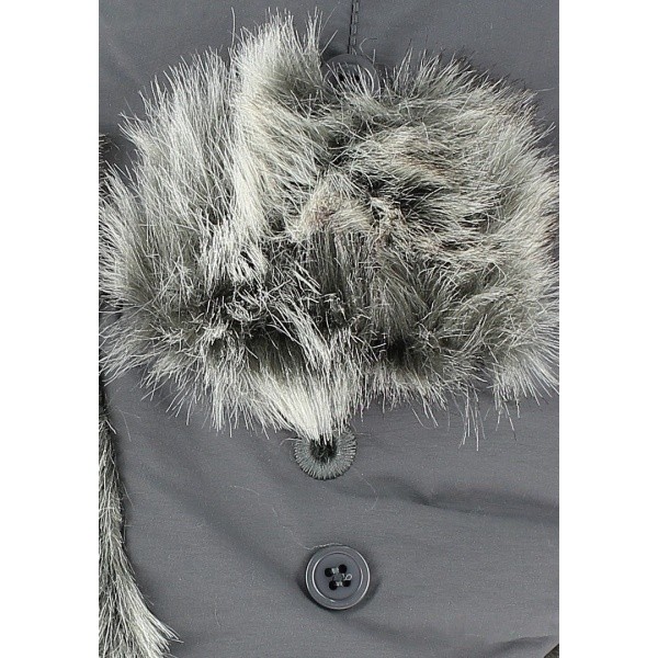 Faux fur chapka Anthracite