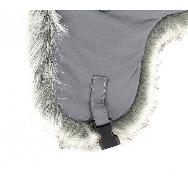 Faux fur chapka Anthracite