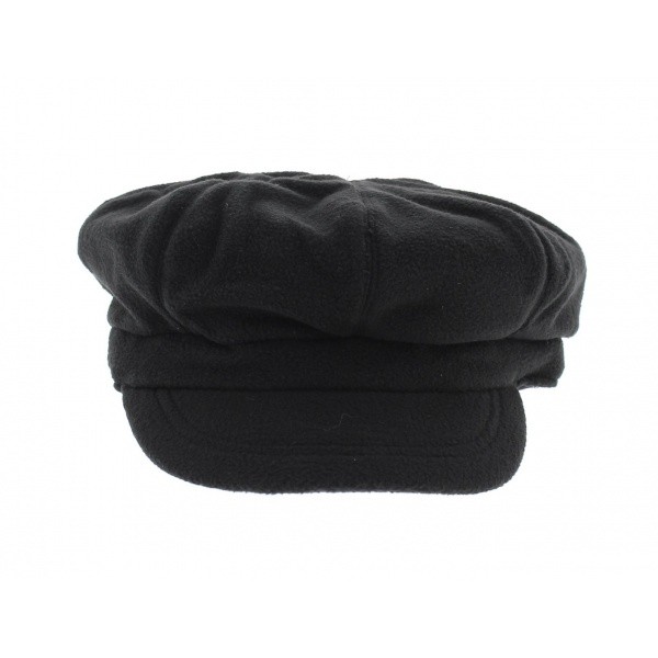 Casquette gavroche polaire noire