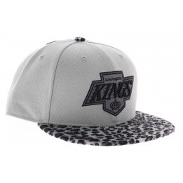 Los Angeles Kings Vintage leopard snapback cap