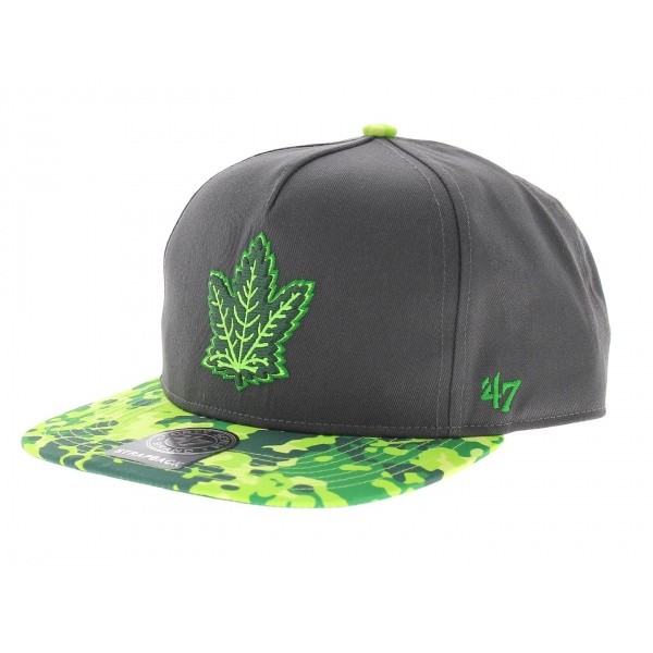 Toronto Strapback Maple Leafs Anthracite - 47