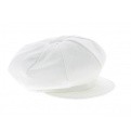 Gavroche cap - White linen