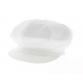 Gavroche cap - White linen