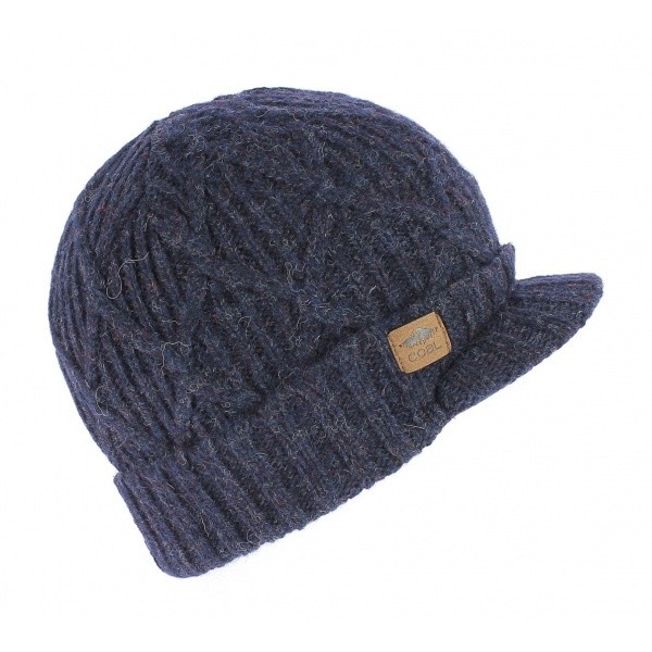 Bonnet casquette The Yukon brim navy