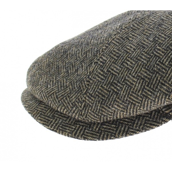 Casquette Arnold noir/ marron chevrons