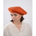 French beret - Orange beret 