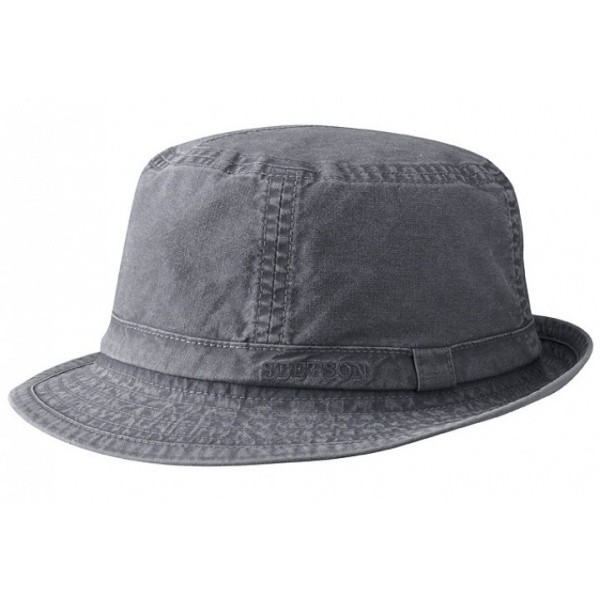 Chapeau Tissu Stetson Gander noir