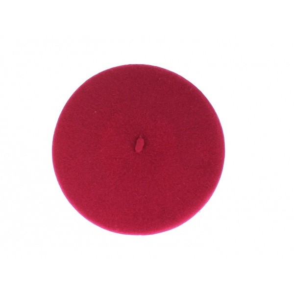 Beret framboise