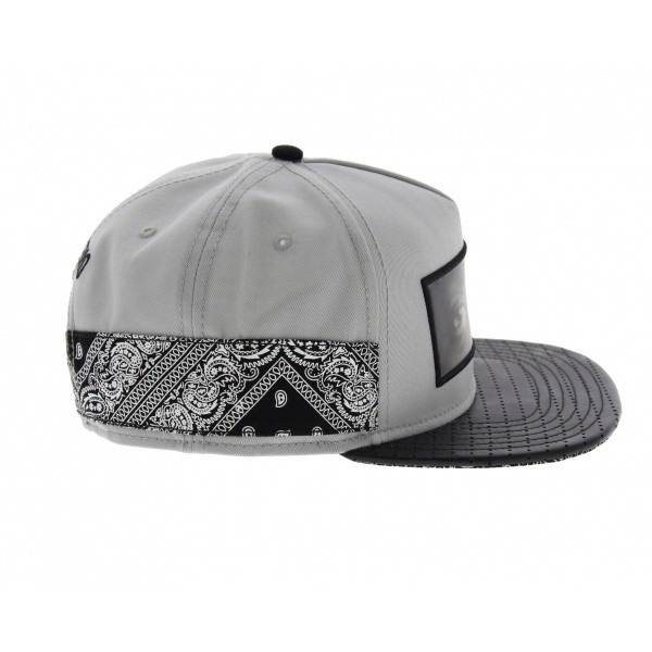 Casquette Snapback C&S - One Love grise