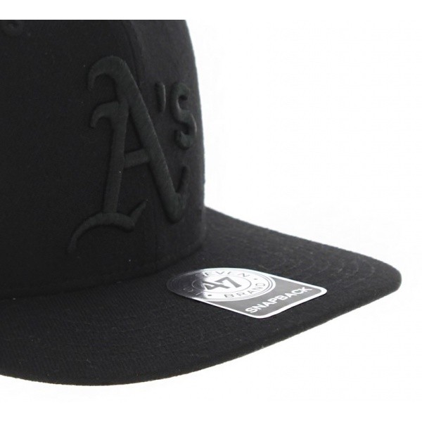 Black Oakland Atlhetics cap - 47 Brand