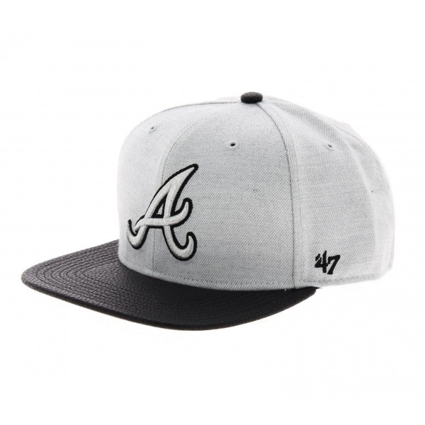 Atlanta Braves Cap Grey - 47 Brand
