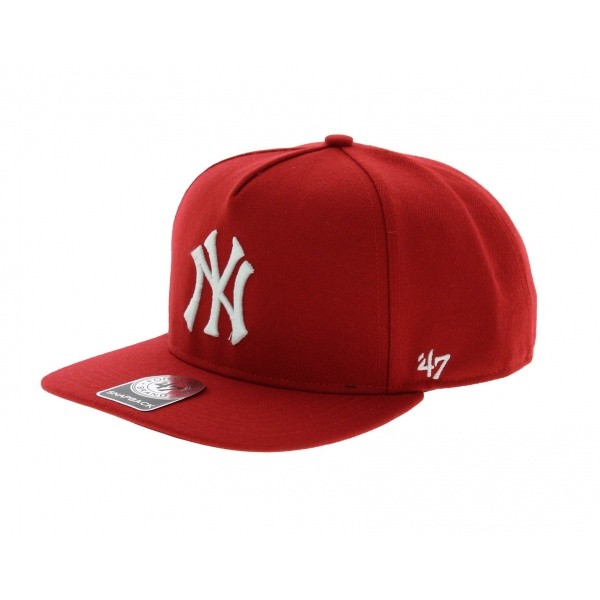 NY Yankees red cap - 47 Brand