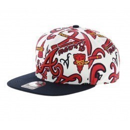 Casquette Atlanta Braves rouge - 47 Brand