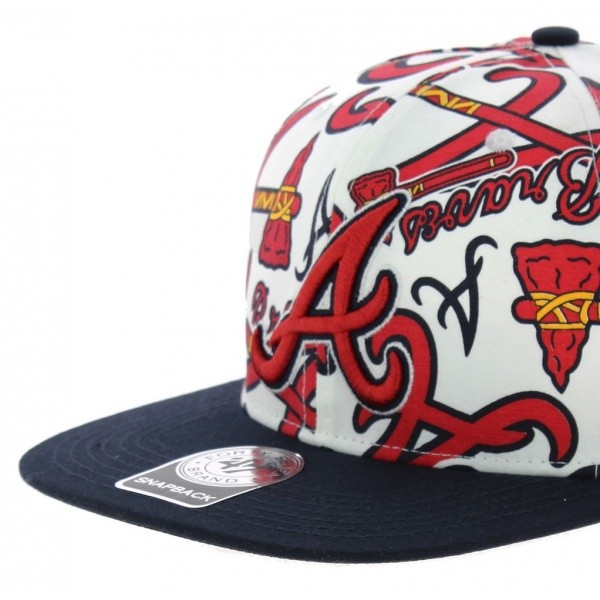 Casquette Atlanta Braves rouge - 47 Brand