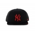 Red embroidered NY cap - 47 Brand