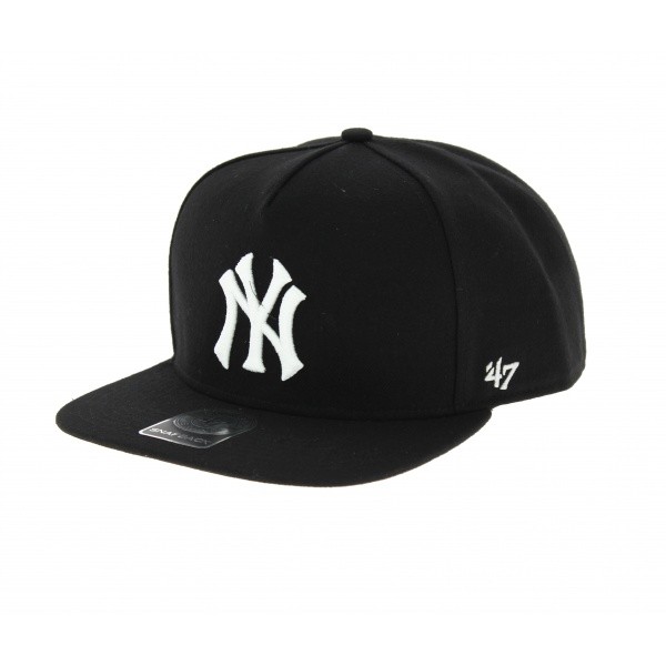 Casquette NY noire et blanche - 47 Brand