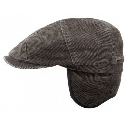 Corduroy - Stetson earmuffs cap