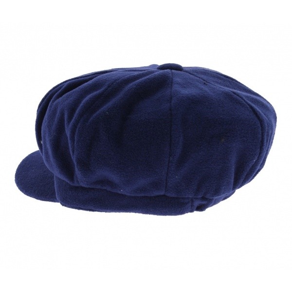 Navy blue polar gavroche cap