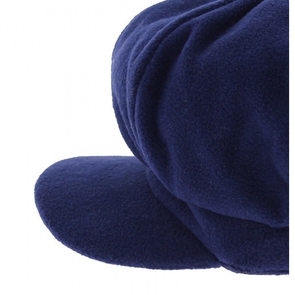 Navy blue polar gavroche cap