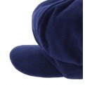 Navy blue polar gavroche cap