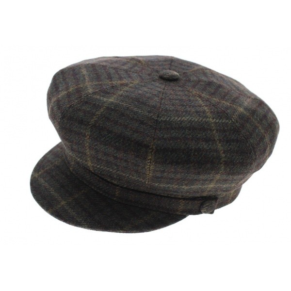 Casquette Stephanoise - Laine Marron