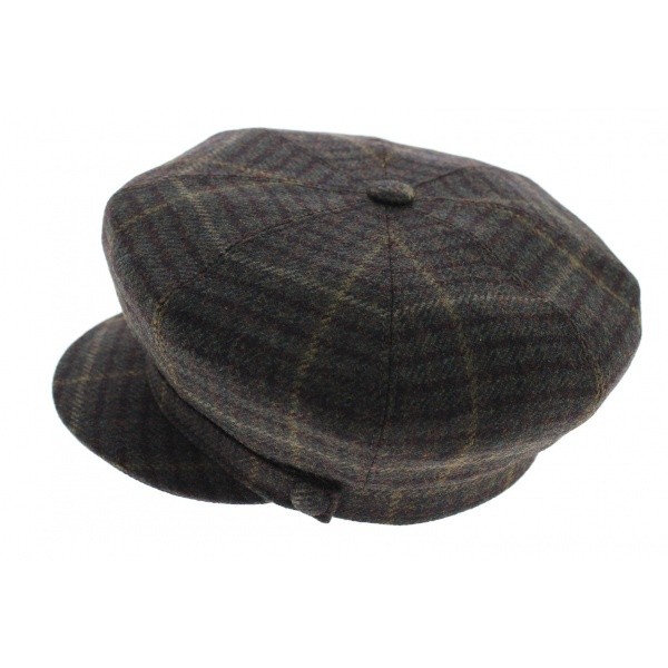 Stephanoise cap - Brown wool