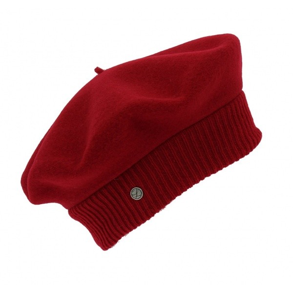 Beret Parisienne Red- Laulhère