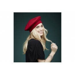 Beret Parisienne Red- Laulhère