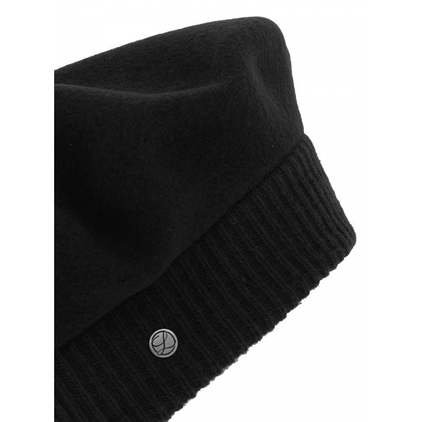 Parisian beret Laulhère - Black