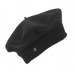 Parisian beret Anthracite- Laulhère